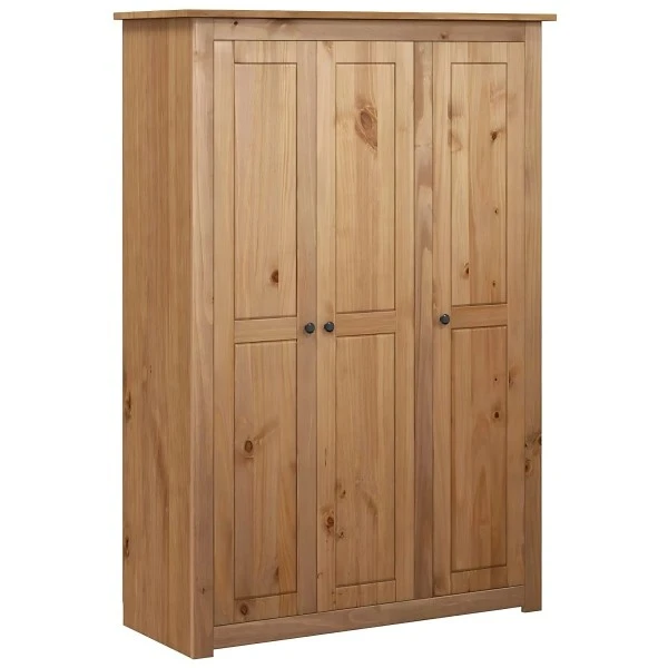 3 Door Solid Pine Wardrobe factory