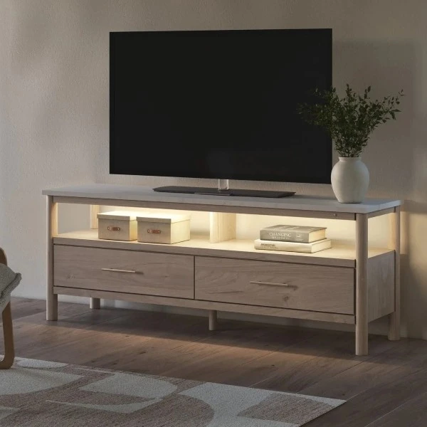Light Brown TV Stand
