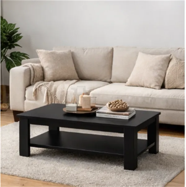Matte Black Coffee Table