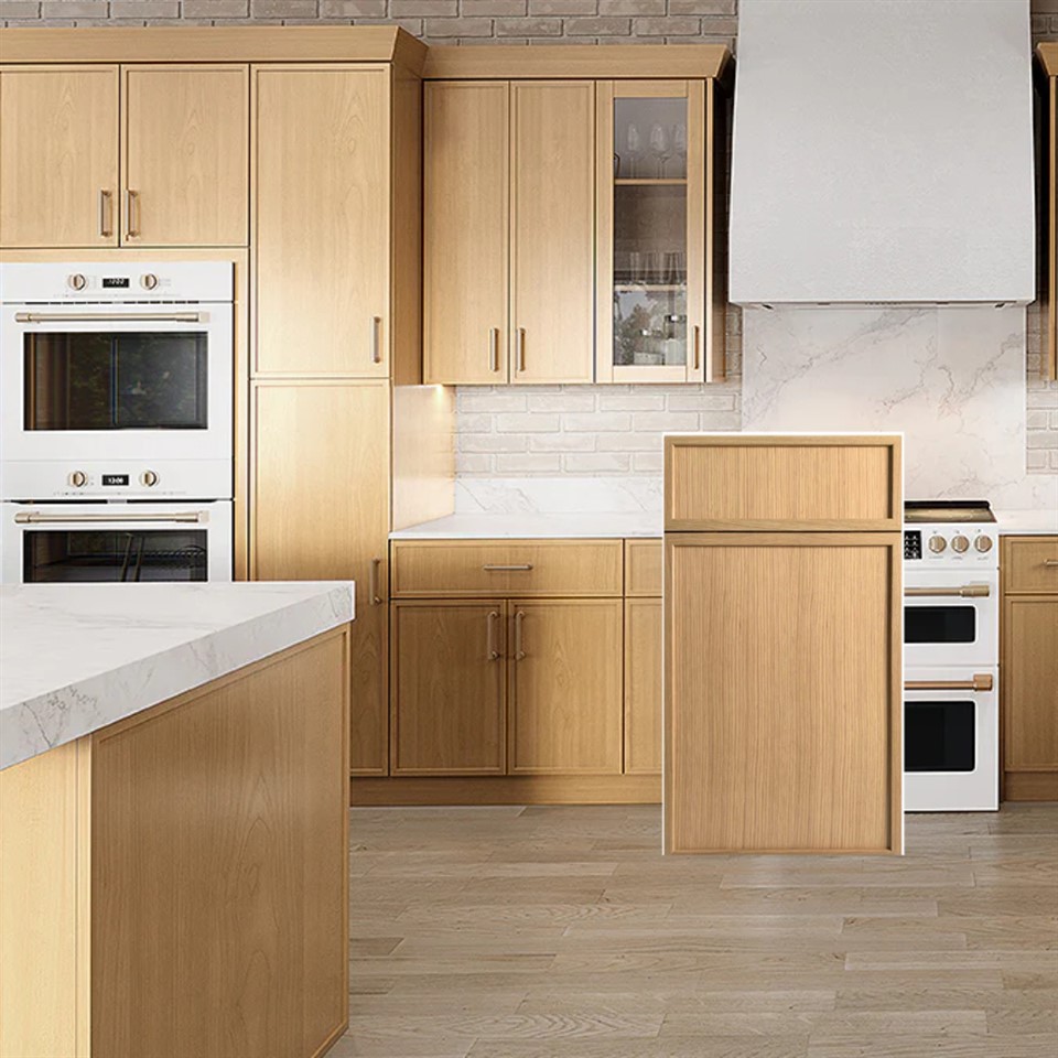 Oak Slim Shaker Kitchen Cabinets
