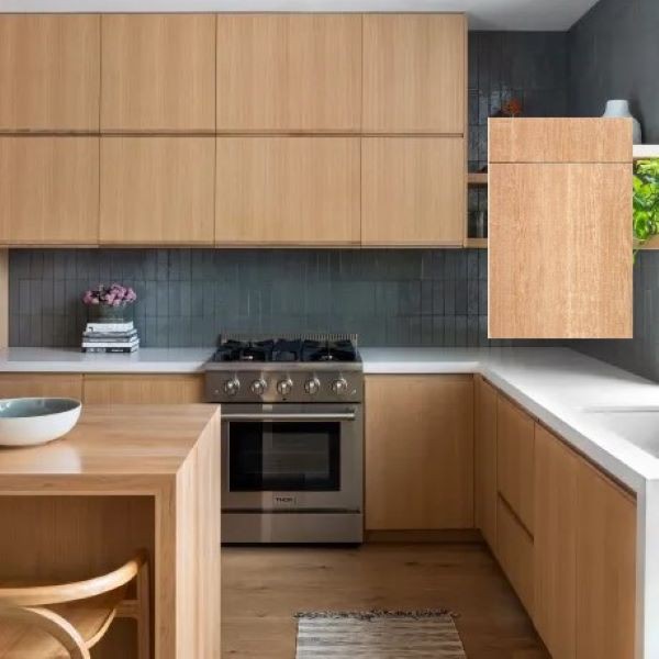 Pear Wood Kitchen Cabinets
