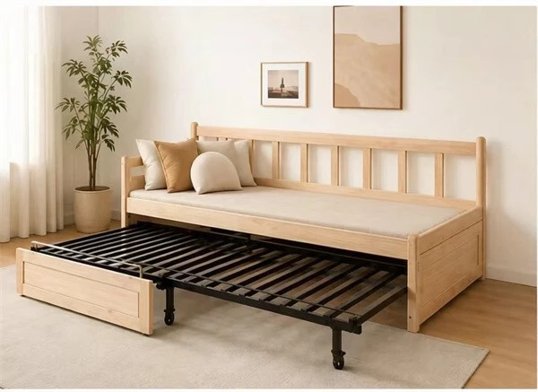 Pull Out Wooden Bed factory