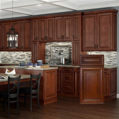 Charleston Saddle Kitchen Cabinets