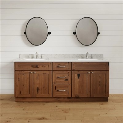 Natural Hickory Bathroom Vanity